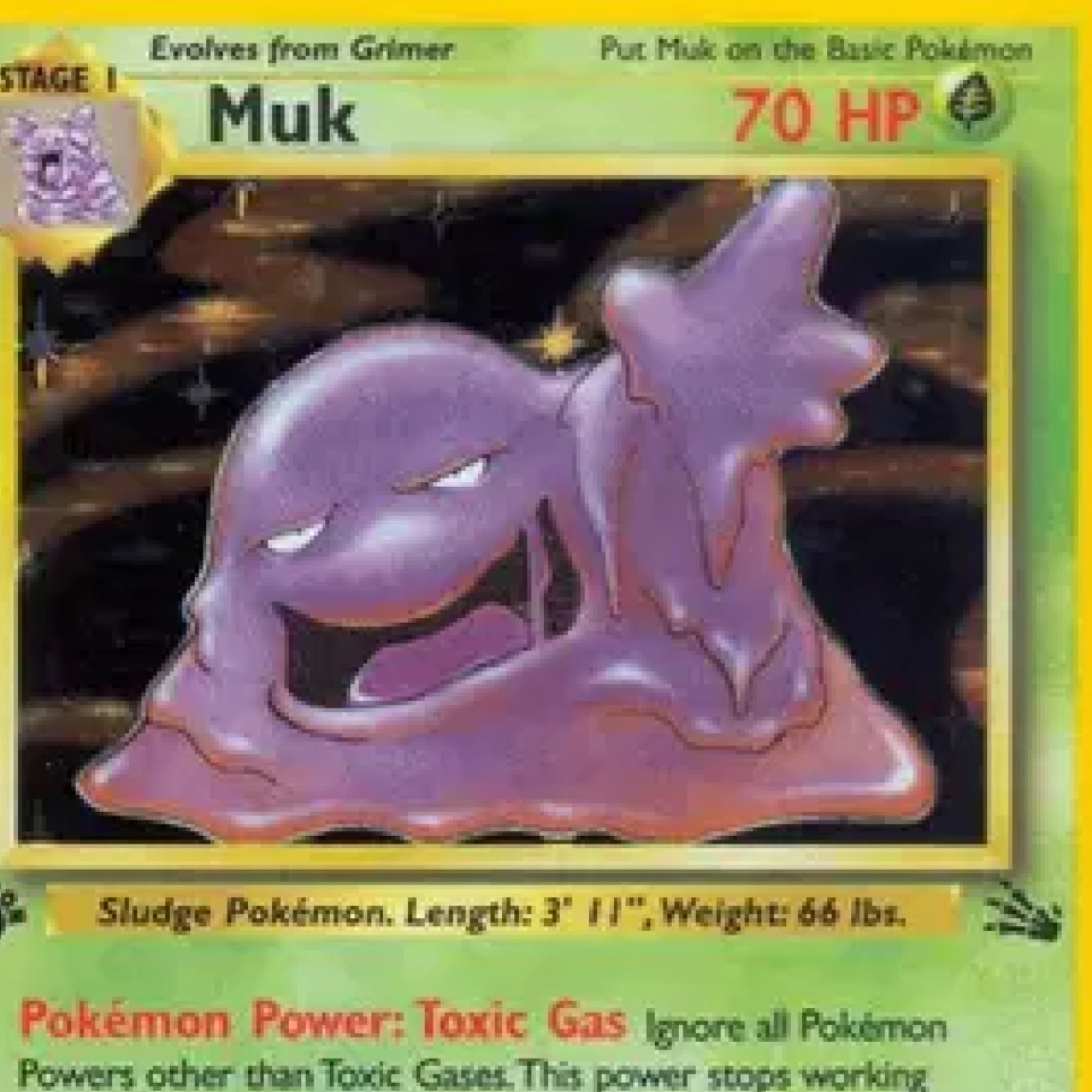 holographic muk pokemon card Amazon.com: Pokemon - Muk (13) - Fossil